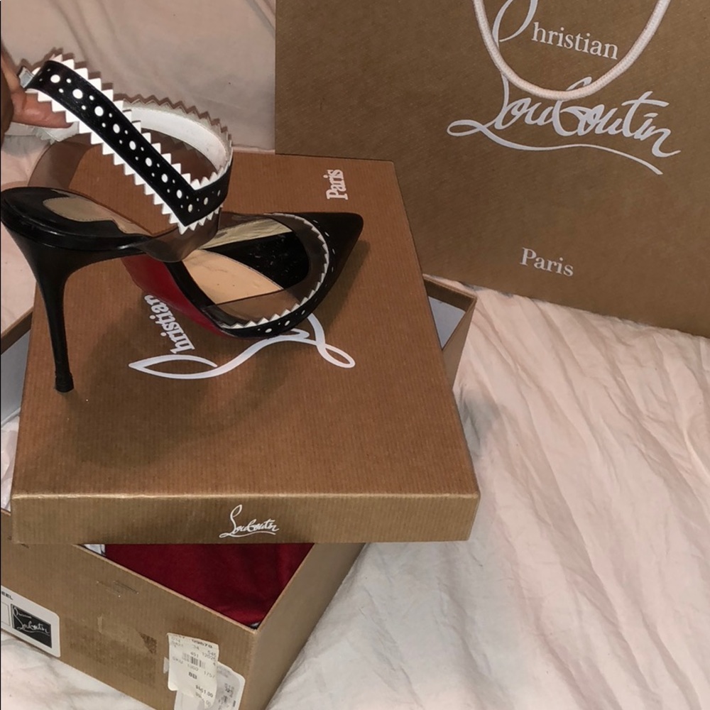 Chouette 100 Patent PVC/KID Heel 38